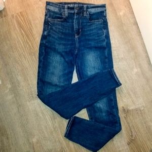 AEO Super High-rise Jegging in After Midnight